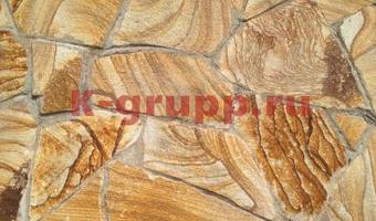 Облицовочный камень песчаник тигровый для внутренних работ от К-групп