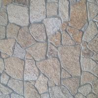 Отделка цоколя натуральным камнем гранитом Большебрусянским фото
